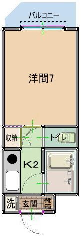 募集中のお部屋602号室