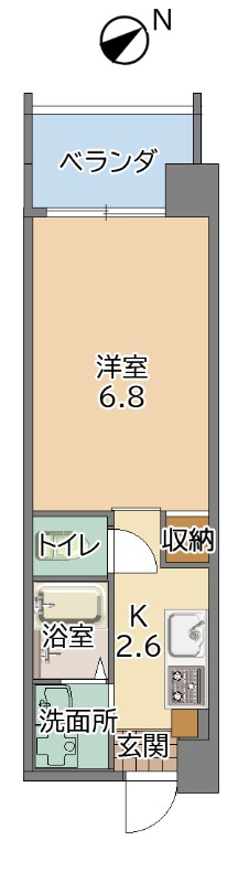 募集中のお部屋801号室