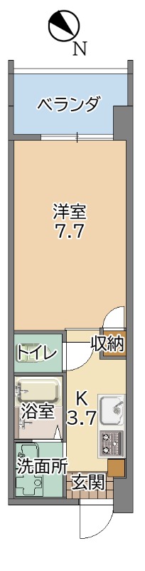 募集中のお部屋403号室