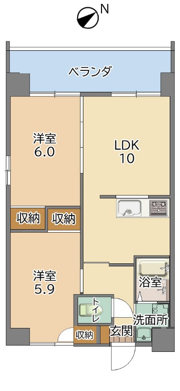 募集中のお部屋405号室