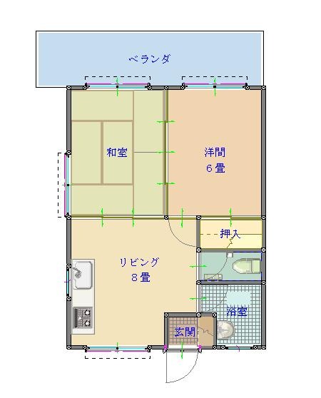 募集中のお部屋103号室