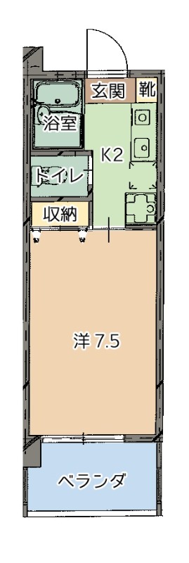 募集中のお部屋403号室