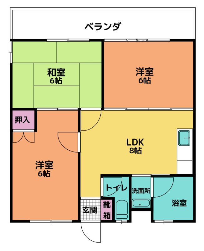 募集中のお部屋401号室