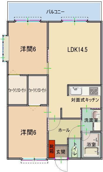 募集中のお部屋201号室