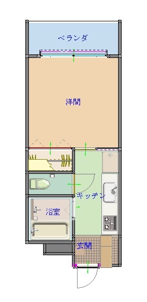 募集中のお部屋701号室
