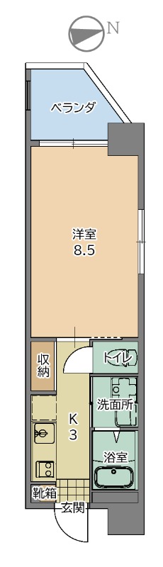 募集中のお部屋703号室