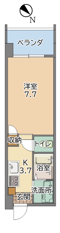 募集中のお部屋1002号室