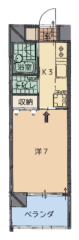 募集中のお部屋305号室