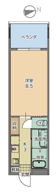 募集中のお部屋802号室