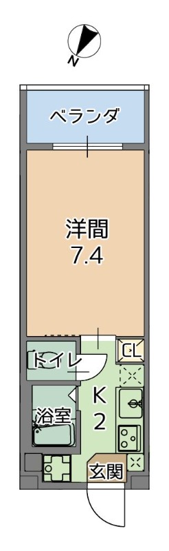 募集中のお部屋202号室