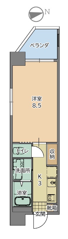 募集中のお部屋501号室