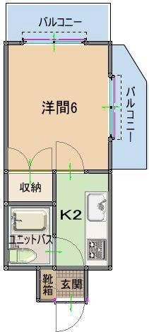 募集中のお部屋801号室