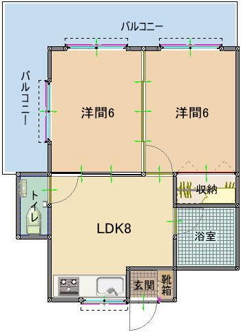 募集中のお部屋603号室