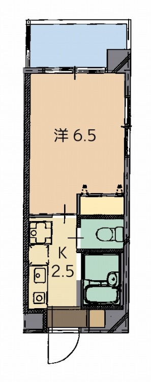 募集中のお部屋401号室