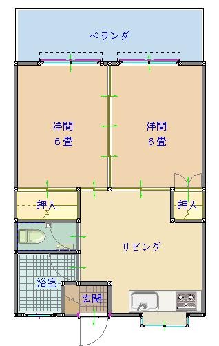 募集中のお部屋205号室