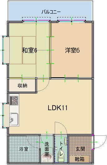 募集中のお部屋502号室