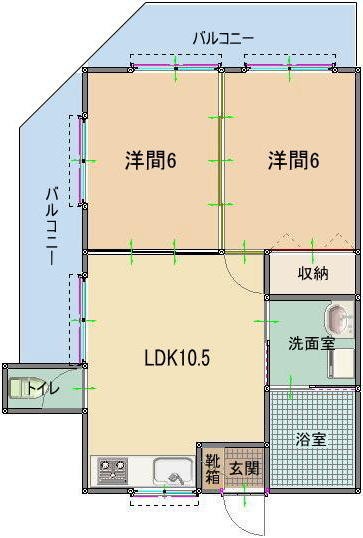 募集中のお部屋301号室