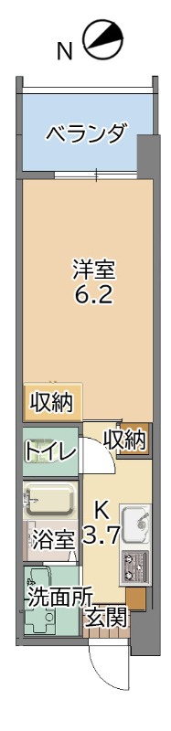 募集中のお部屋202号室