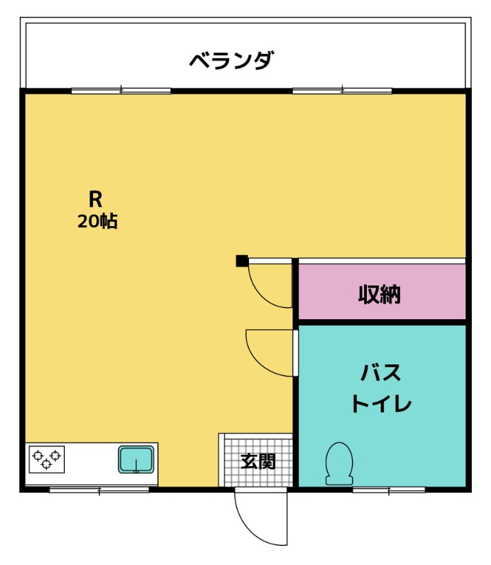 募集中のお部屋102号室