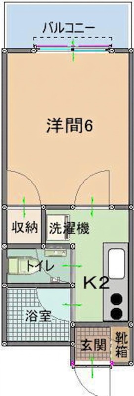 募集中のお部屋502号室