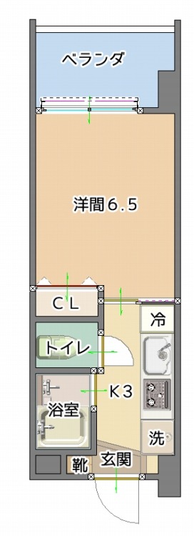 募集中のお部屋307号室