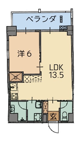 募集中のお部屋201号室
