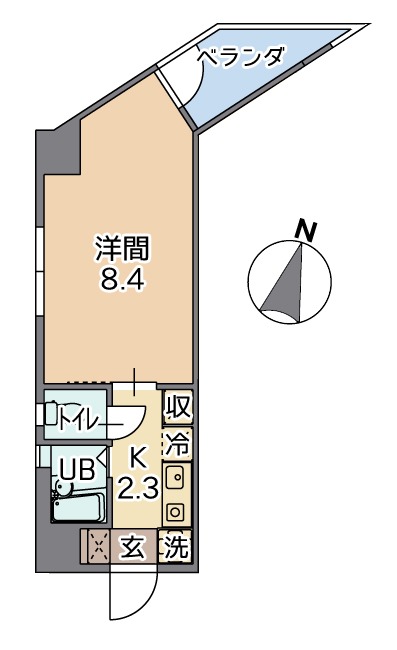 募集中のお部屋403号室