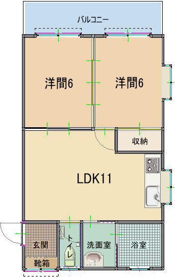 募集中のお部屋503号室