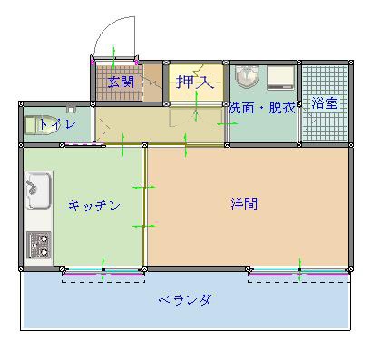 募集中のお部屋202号室