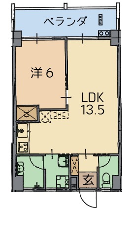 募集中のお部屋607号室