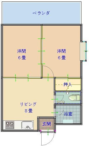 募集中のお部屋303号室
