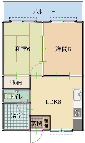 募集中のお部屋　202室