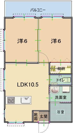 募集中のお部屋403号室