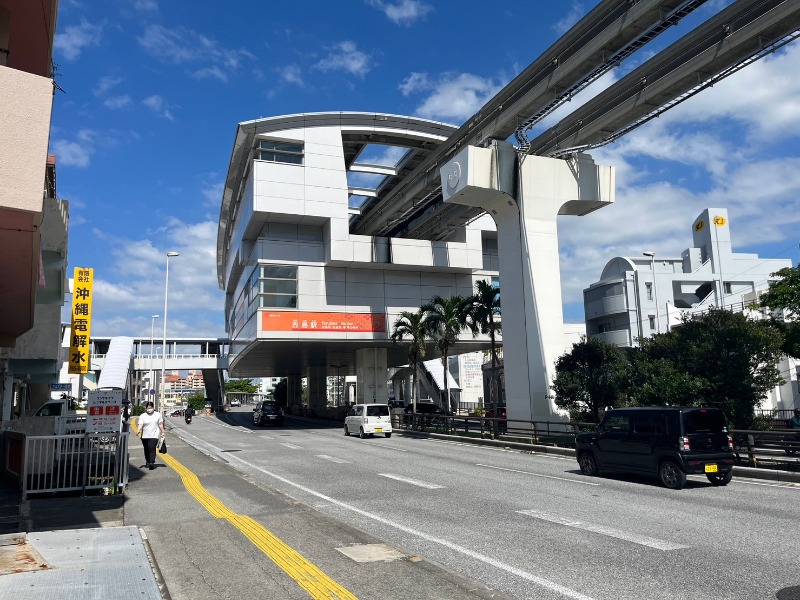 ゆいレール　古島駅
