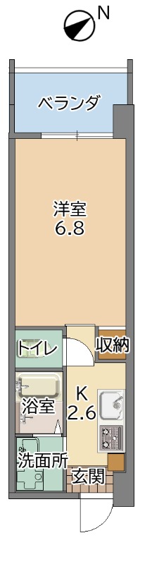 募集中のお部屋203号室