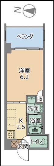 募集中のお部屋203号室