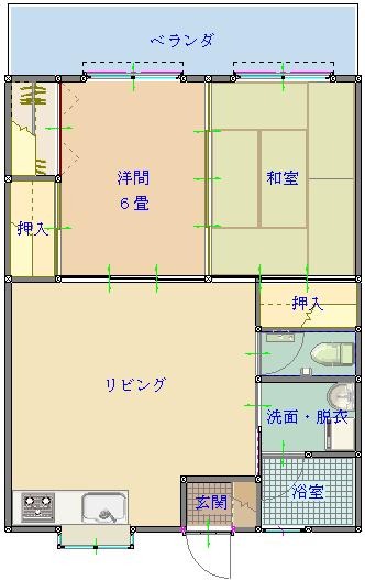 募集中のお部屋301号室