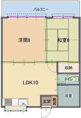 募集中のお部屋202号室