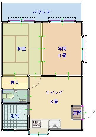 募集中のお部屋407号室