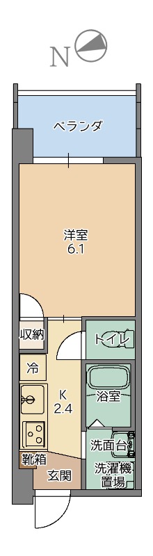 募集中のお部屋806号室