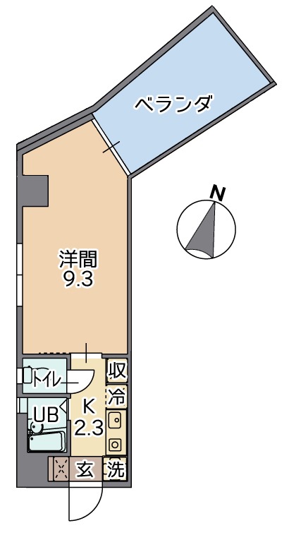 募集中のお部屋102号室