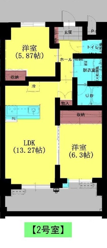 募集中のお部屋202号室
