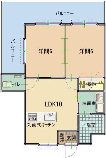 募集中のお部屋405号室