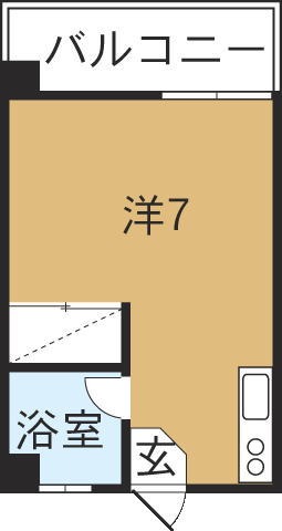 募集中のお部屋206号室