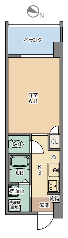募集中のお部屋403号室