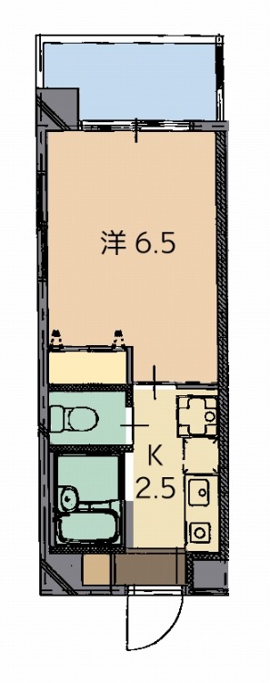 募集中のお部屋302号室