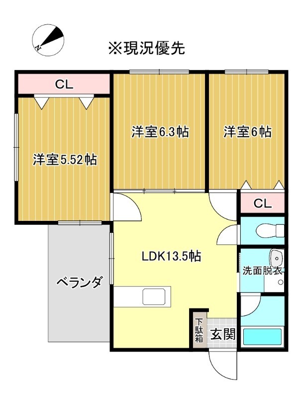 募集中のお部屋201号室
