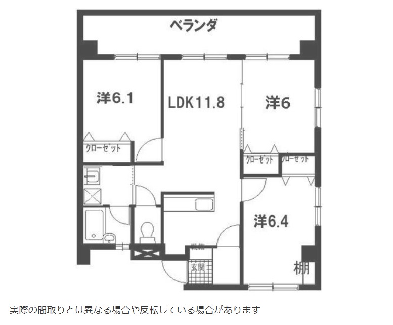 募集中のお部屋　203号室