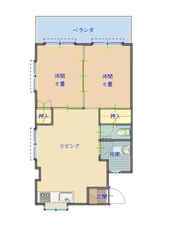 募集中のお部屋301号室
