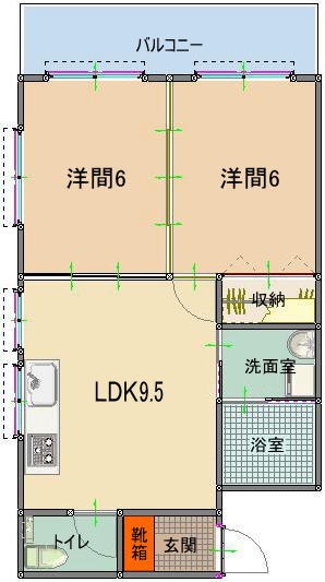 募集中のお部屋203号室